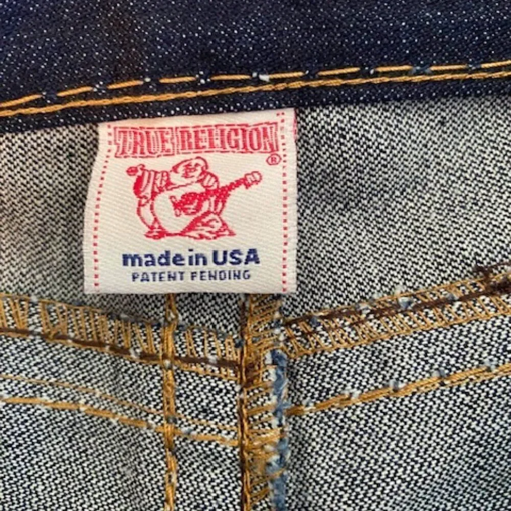 True Religion World Tour Billy Super T bootcut jeans, size 38
